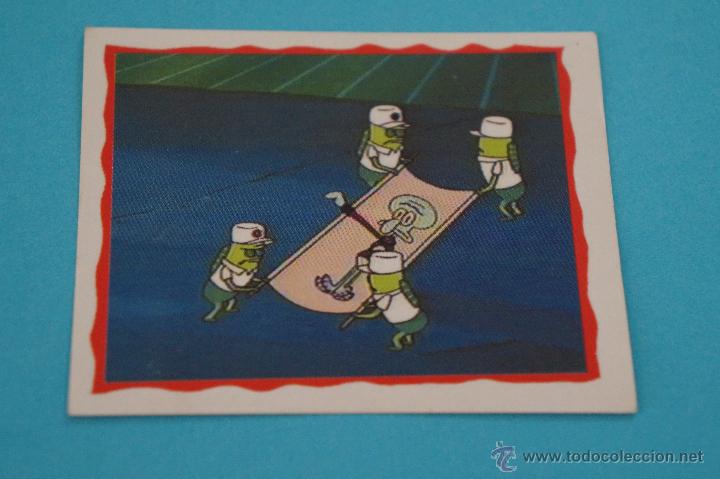 Coleccionismo Cromos antiguos: CROMO DE:BOB ESPONJA,(SIN PEGAR),N&ordm;143,A&Ntilde;O 2005,DEL ALBUM,BOB ESPONJA,DE PANINI