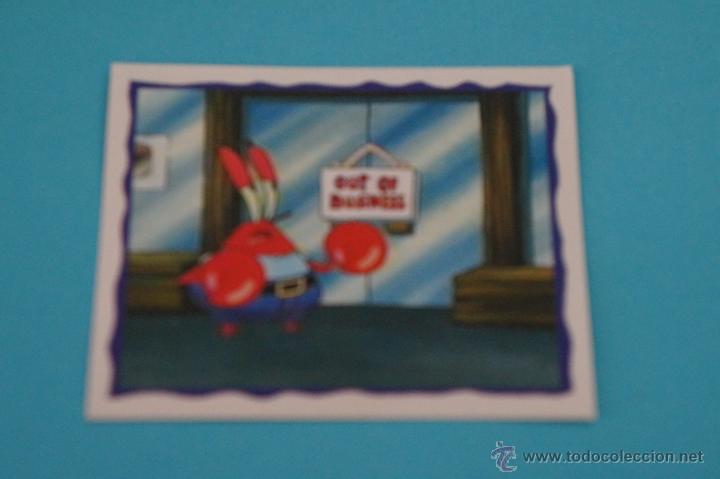 Coleccionismo Cromos antiguos: CROMO DE:BOB ESPONJA,(SIN PEGAR),N&ordm;218,A&Ntilde;O 2005,DEL ALBUM,BOB ESPONJA,DE PANINI