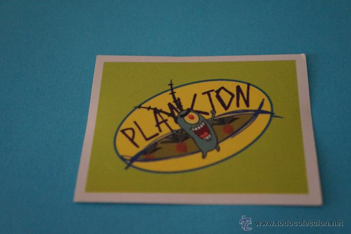 Coleccionismo Cromos antiguos: CROMO DE:BOB ESPONJA,(SIN PEGAR),LETRA M,A&Ntilde;O 2005,DEL ALBUM,BOB ESPONJA,DE PANINI