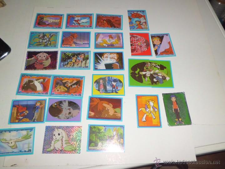 Coleccionismo cromos antiguos: digimon lote cromos autoadhesivos 25 - Foto 1