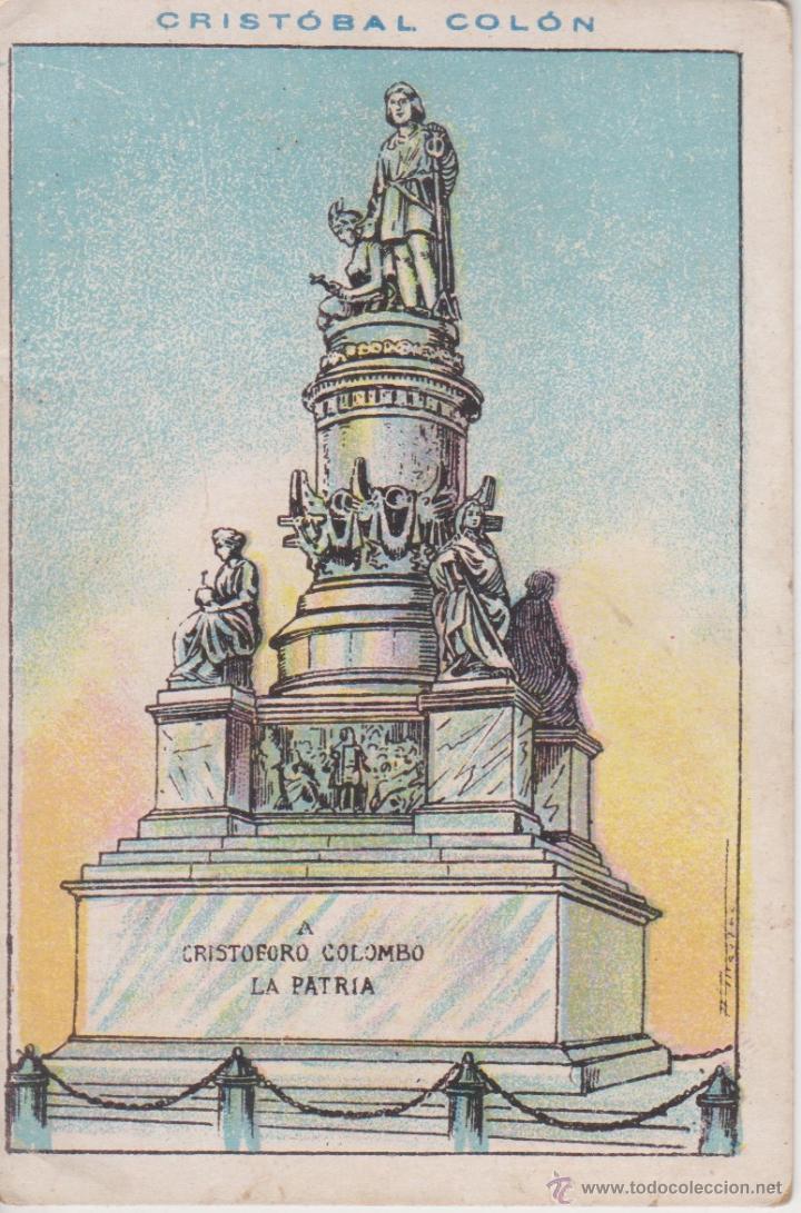 Coleccionismo cromos antiguos: CROMO. CRISTOBAL COLON . N&ordm; 39 .  CHOCOLATES JUNCOSA - Foto 1