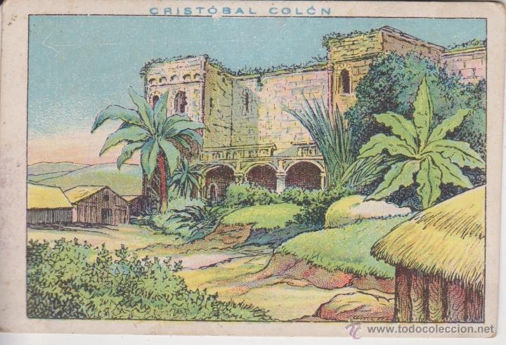 Coleccionismo cromos antiguos: CROMO. CRISTOBAL COLON . N&ordm; 38 . CHOCOLATES JUNCOSA - Foto 1