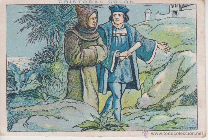 Coleccionismo cromos antiguos: CROMO. CRISTOBAL COLON . N&ordm; 11 . CHOCOLATES JUNCOSA - Foto 1
