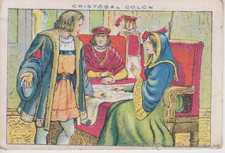 Coleccionismo cromos antiguos: CROMO. CRISTOBAL COLON . N&ordm; 29 . CHOCOLATES JUNCOSA - Foto 1