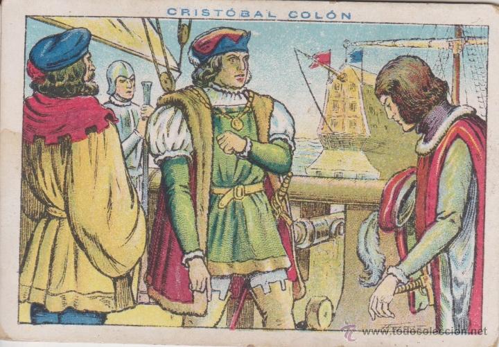 Coleccionismo cromos antiguos: CROMO. CRISTOBAL COLON . N&ordm; 26 . CHOCOLATES JUNCOSA - Foto 1