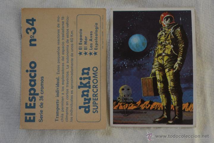 Coleccionismo cromos antiguos: CROMOS DUNKIN EL ESPACIO PREGUNTA TUS FALTAS - Foto 1