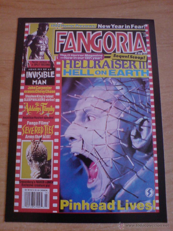 Coleccionismo cromos antiguos: CROMO TERROR HELLRAISER III - Foto 1