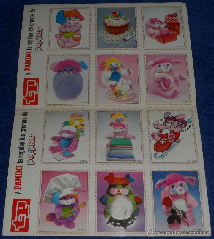 Coleccionismo cromos antiguos: Popples - Panini - Obsequio de Teleprograma - Foto 1