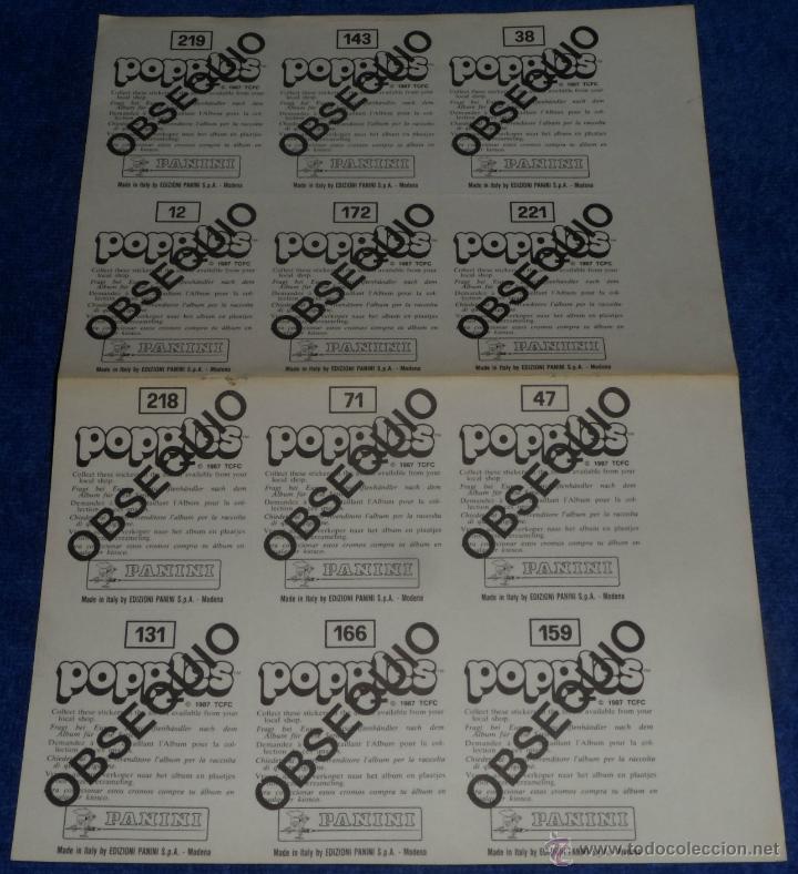 Coleccionismo cromos antiguos: Popples - Panini - Obsequio de Teleprograma - Foto 2