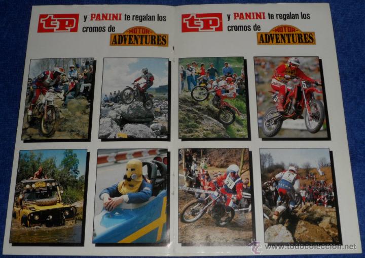 Coleccionismo cromos antiguos: Motor Adventures - Panini - Obsequio de Teleprograma - Foto 1