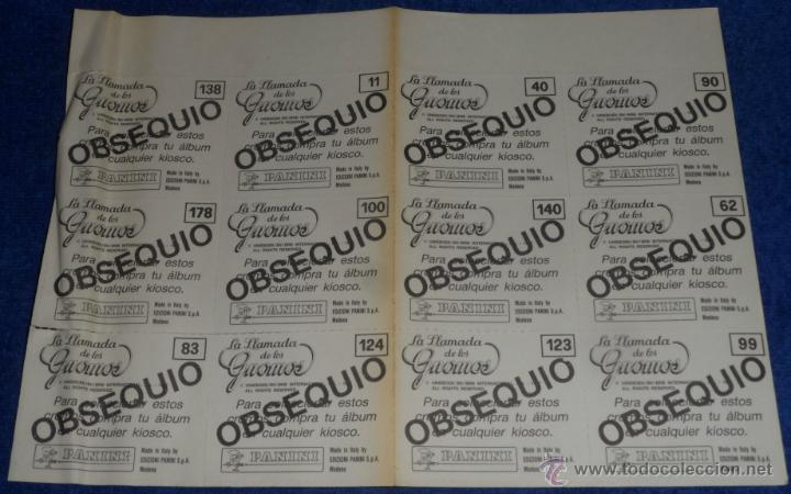 Coleccionismo cromos antiguos: La llamada de los Gnomos - Panini - Obsequio de Teleprograma - Foto 2