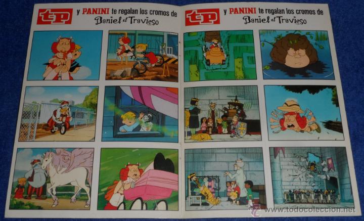 Coleccionismo cromos antiguos: Daniel el travieso - Panini - Obsequio de Teleprograma - Foto 1