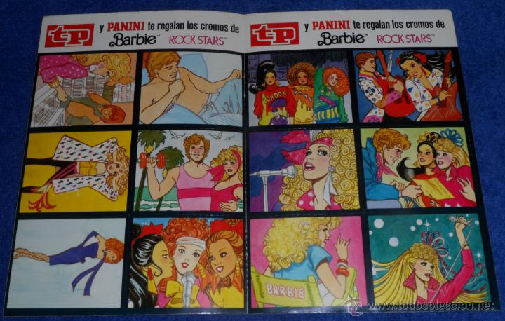 Coleccionismo cromos antiguos: Barbie Rock Stars - Panini - Obsequio de Teleprograma - Foto 1
