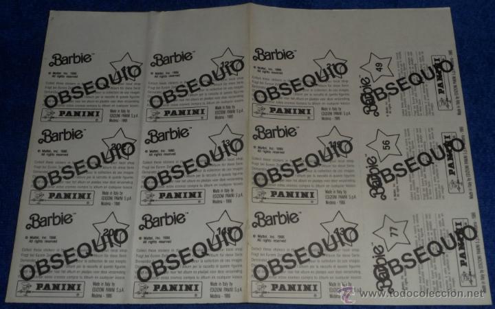 Coleccionismo cromos antiguos: Barbie Rock Stars - Panini - Obsequio de Teleprograma - Foto 2