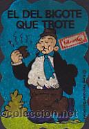 Coleccionismo cromos antiguos: CROMO PANRICO POPEYE SIN TRASERA - Foto 1