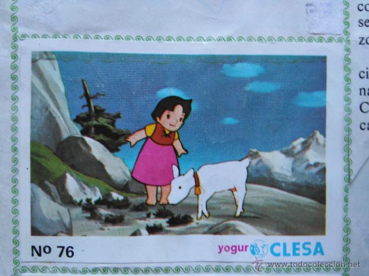 Coleccionismo cromos antiguos: heidi clesa 76 - Foto 1