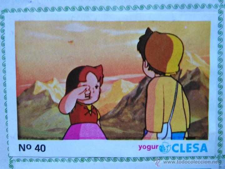 Coleccionismo cromos antiguos: heidi clesa 40 - Foto 1