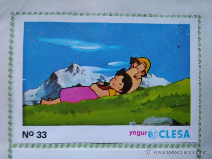 Coleccionismo cromos antiguos: heidi clesa 33 - Foto 1