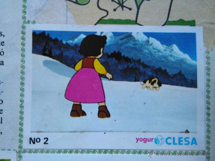 Coleccionismo cromos antiguos: heidi clesa 2 - Foto 1