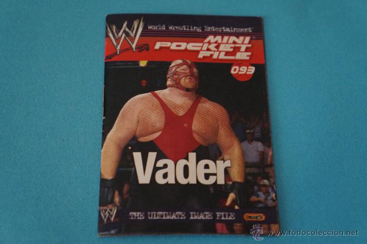 Coleccionismo cromos antiguos: LIBRITO DE:WW ENTERTAIMENT,VADER,N&ordm;93,A&Ntilde;O 2008,DE E-MAX - Foto 1