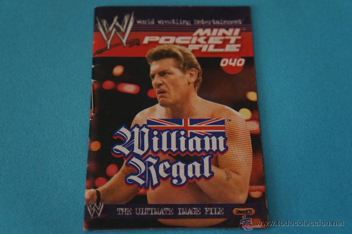 Coleccionismo cromos antiguos: LIBRITO DE:WW ENTERTAIMENT,WILLIAM REGAL,N&ordm;40,A&Ntilde;O 2008,DE E-MAX - Foto 1