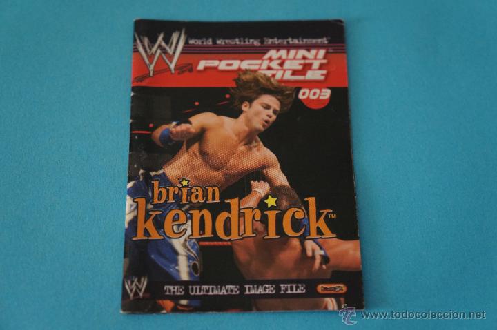 Coleccionismo cromos antiguos: LIBRITO DE:WW ENTERTAIMENT,BRIAN KENDRICK,N&ordm;3,A&Ntilde;O 2008,DE E-MAX - Foto 1
