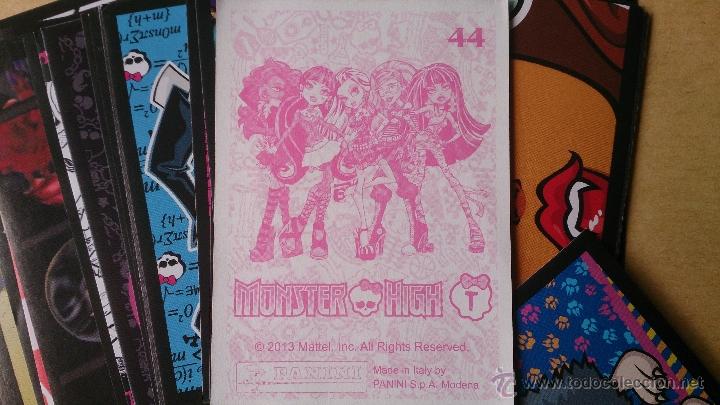 Coleccionismo cromos antiguos: LOTE CROMOS MONSTER HIGH - Foto 2