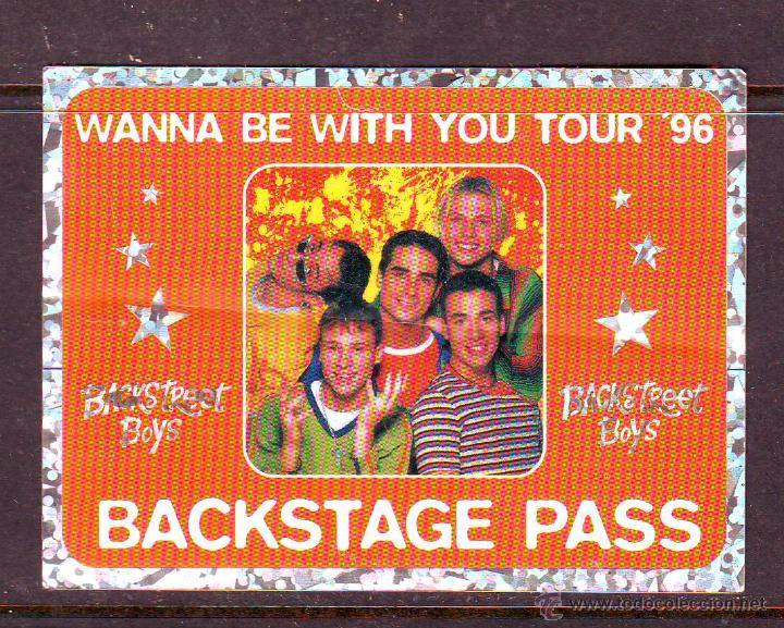 Coleccionismo Cromos antiguos: BACKSTREET BOYS.A&Ntilde;O 1997.MUSICA.CROMO ESPECIAL NR.96