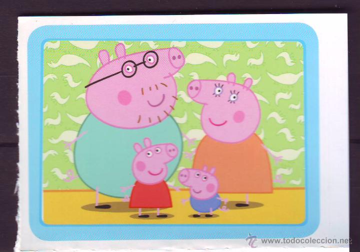 Coleccionismo cromos antiguos: PEPPA PIG.DIVIERTETE CON PEPPA.PANINI 2013.CROMO NR.1.NUEVO SIN PEGAR.