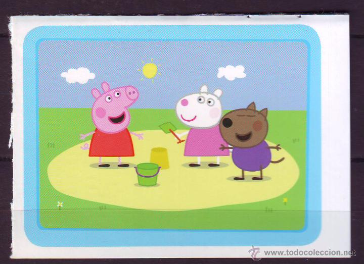 Coleccionismo cromos antiguos: PEPPA PIG.DIVIERTETE CON PEPPA.PANINI 2013.CROMO NR.68.NUEVO SIN PEGAR.