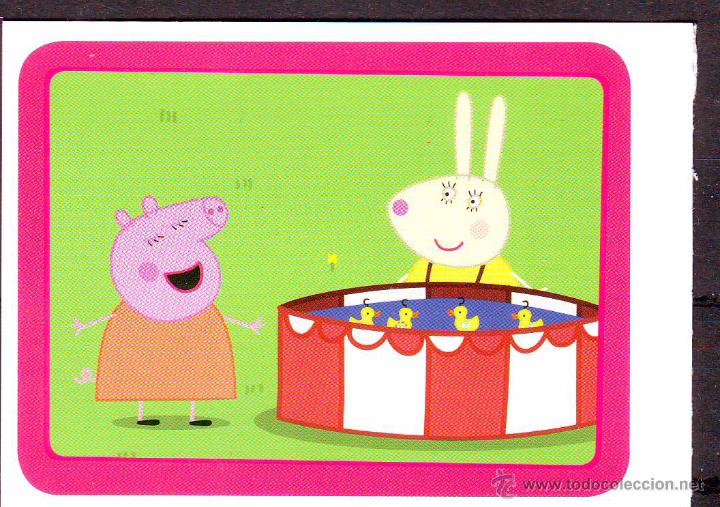 Coleccionismo cromos antiguos: PEPPA PIG.DIVIERTETE CON PEPPA.PANINI 2013.CROMO NR.107.NUEVO SIN PEGAR.