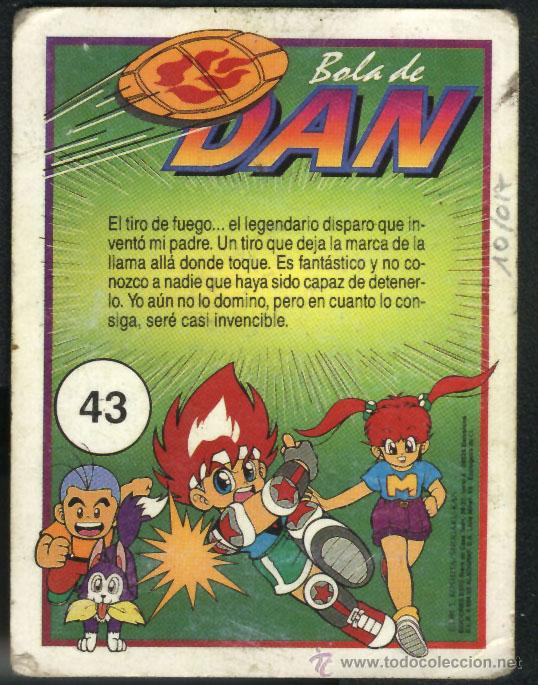 Coleccionismo cromos antiguos: BOLA DE DAN - DARIO - N&ordm; 43 - Foto 2