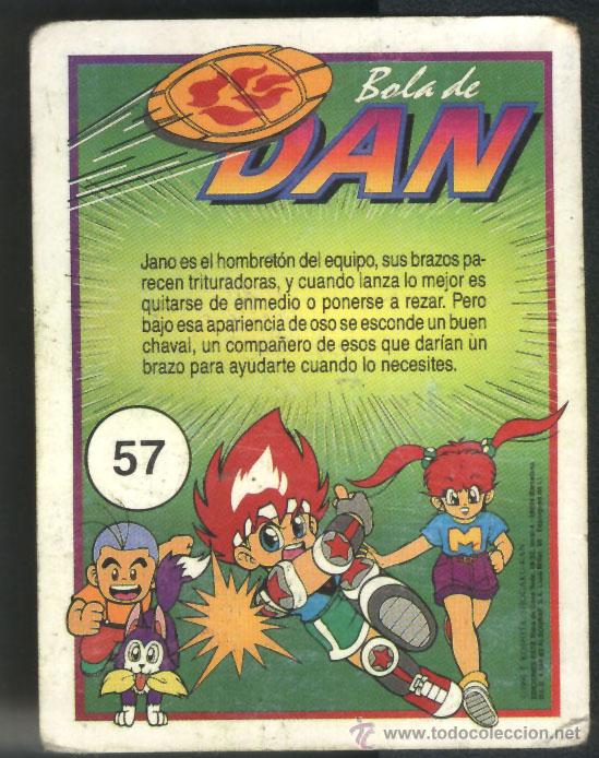Coleccionismo cromos antiguos: BOLA DE DAN - JANO - N&ordm; 57 - Foto 2