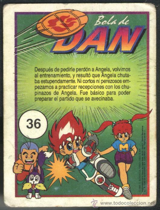 Coleccionismo cromos antiguos: BOLA DE DAN - ANGELA - N&ordm; 36 - Foto 2