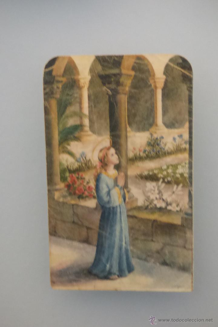 Coleccionismo cromos antiguos: Cuadro cromos religioso - Foto 2