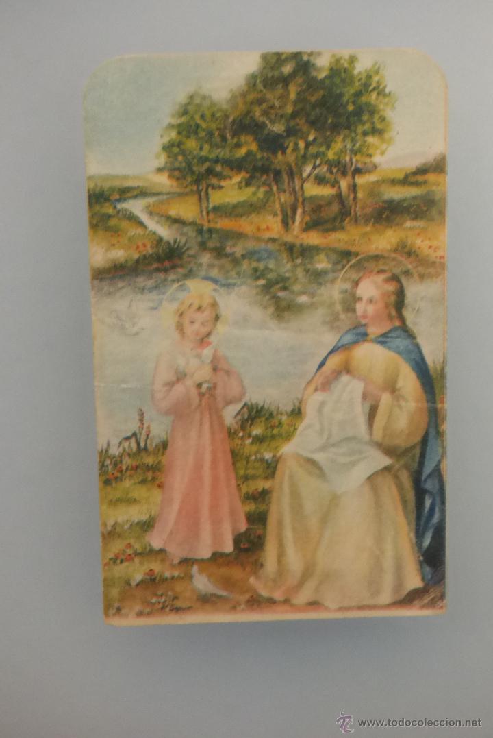 Coleccionismo cromos antiguos: Cuadro cromos religioso - Foto 3