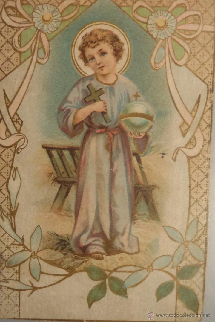 Coleccionismo cromos antiguos: Cuadro cromos religioso - Foto 5