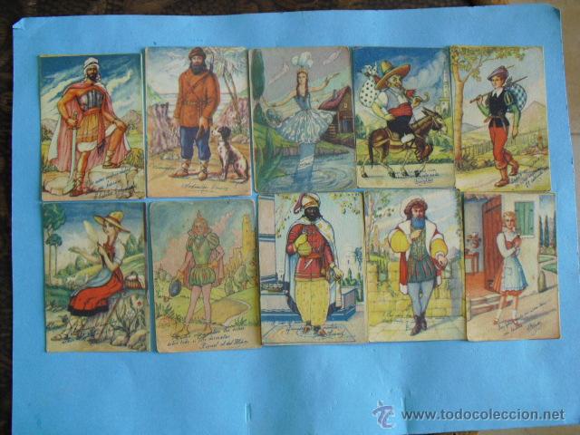 Collezionismo Figurine antiche: 26 cromos cada uno representa a un cuento,