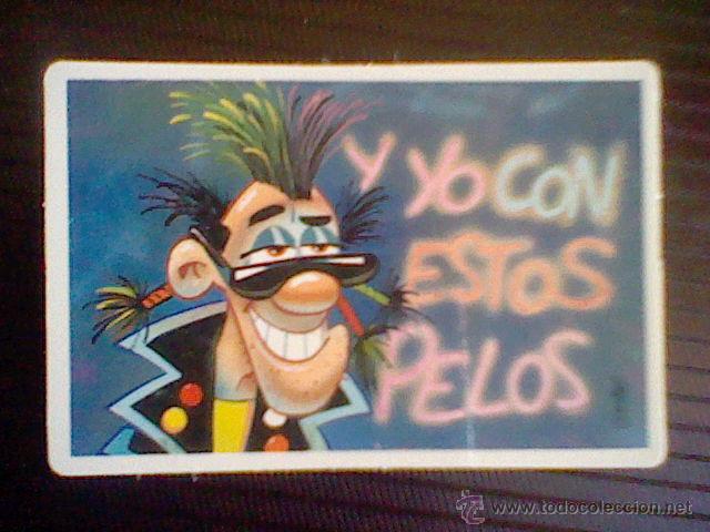 Coleccionismo cromos antiguos: cromo promocional pastelitos Bollycao PEGUITARJETAS II Y YO CON ESTOS PELOS trasera ver fotos *1X1