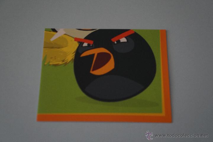 Coleccionismo Cromos antiguos: CROMO DE:ANGRY BIRDS,(SIN PEGAR),N&ordm;4,A&Ntilde;O 2012,DEL ALBUM,ANGRY BIRDS,DE E-MAX