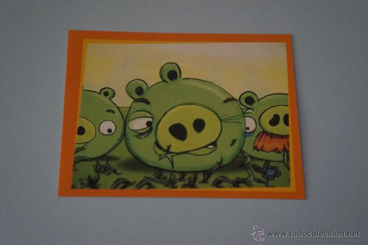 Coleccionismo Cromos antiguos: CROMO DE:ANGRY BIRDS,(SIN PEGAR),N&ordm;6,A&Ntilde;O 2012,DEL ALBUM,ANGRY BIRDS,DE E-MAX