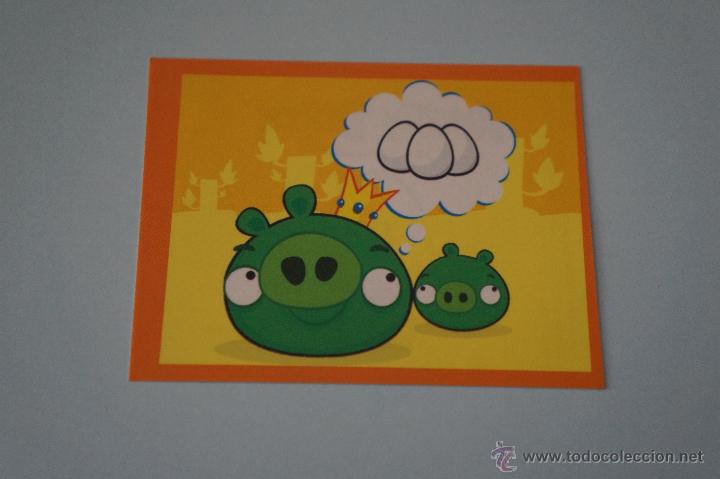 Coleccionismo Cromos antiguos: CROMO DE:ANGRY BIRDS,(SIN PEGAR),N&ordm;8,A&Ntilde;O 2012,DEL ALBUM,ANGRY BIRDS,DE E-MAX