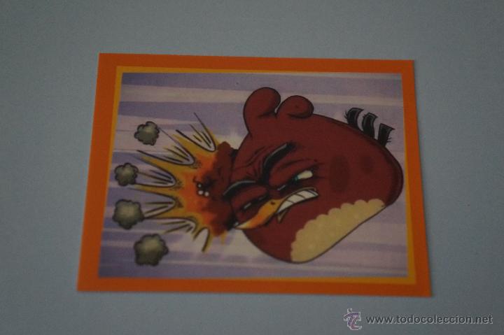 Coleccionismo Cromos antiguos: CROMO DE:ANGRY BIRDS,(SIN PEGAR),N&ordm;15,A&Ntilde;O 2012,DEL ALBUM,ANGRY BIRDS,DE E-MAX