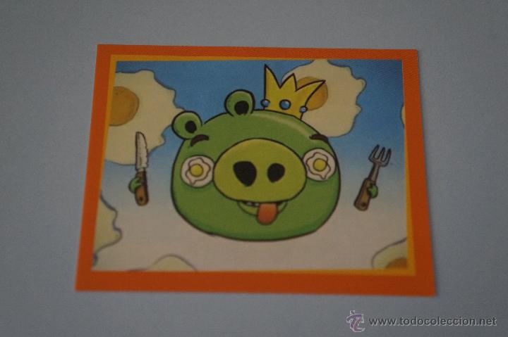 Coleccionismo Cromos antiguos: CROMO DE:ANGRY BIRDS,(SIN PEGAR),N&ordm;16,A&Ntilde;O 2012,DEL ALBUM,ANGRY BIRDS,DE E-MAX
