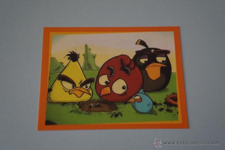 Coleccionismo Cromos antiguos: CROMO DE:ANGRY BIRDS,(SIN PEGAR),N&ordm;18,A&Ntilde;O 2012,DEL ALBUM,ANGRY BIRDS,DE E-MAX
