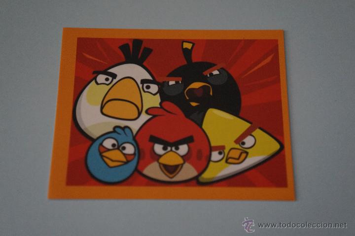 Coleccionismo Cromos antiguos: CROMO DE:ANGRY BIRDS,(SIN PEGAR),N&ordm;19,A&Ntilde;O 2012,DEL ALBUM,ANGRY BIRDS,DE E-MAX