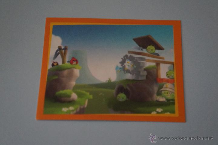 Coleccionismo Cromos antiguos: CROMO DE:ANGRY BIRDS,(SIN PEGAR),N&ordm;27,A&Ntilde;O 2012,DEL ALBUM,ANGRY BIRDS,DE E-MAX
