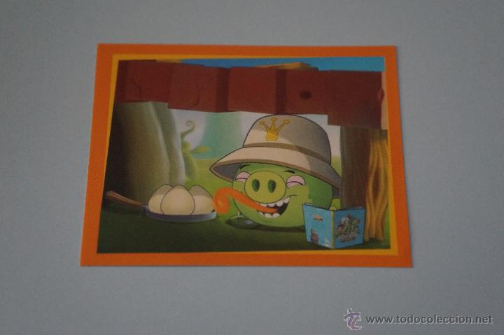 Coleccionismo Cromos antiguos: CROMO DE:ANGRY BIRDS,(SIN PEGAR),N&ordm;28,A&Ntilde;O 2012,DEL ALBUM,ANGRY BIRDS,DE E-MAX
