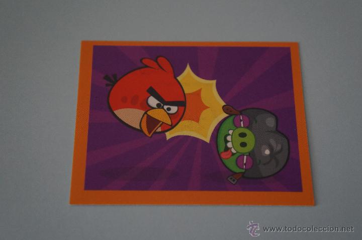 Coleccionismo Cromos antiguos: CROMO DE:ANGRY BIRDS,(SIN PEGAR),N&ordm;36,A&Ntilde;O 2012,DEL ALBUM,ANGRY BIRDS,DE E-MAX