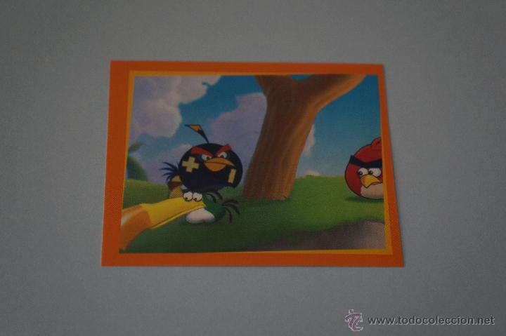 Coleccionismo Cromos antiguos: CROMO DE:ANGRY BIRDS,(SIN PEGAR),N&ordm;37,A&Ntilde;O 2012,DEL ALBUM,ANGRY BIRDS,DE E-MAX